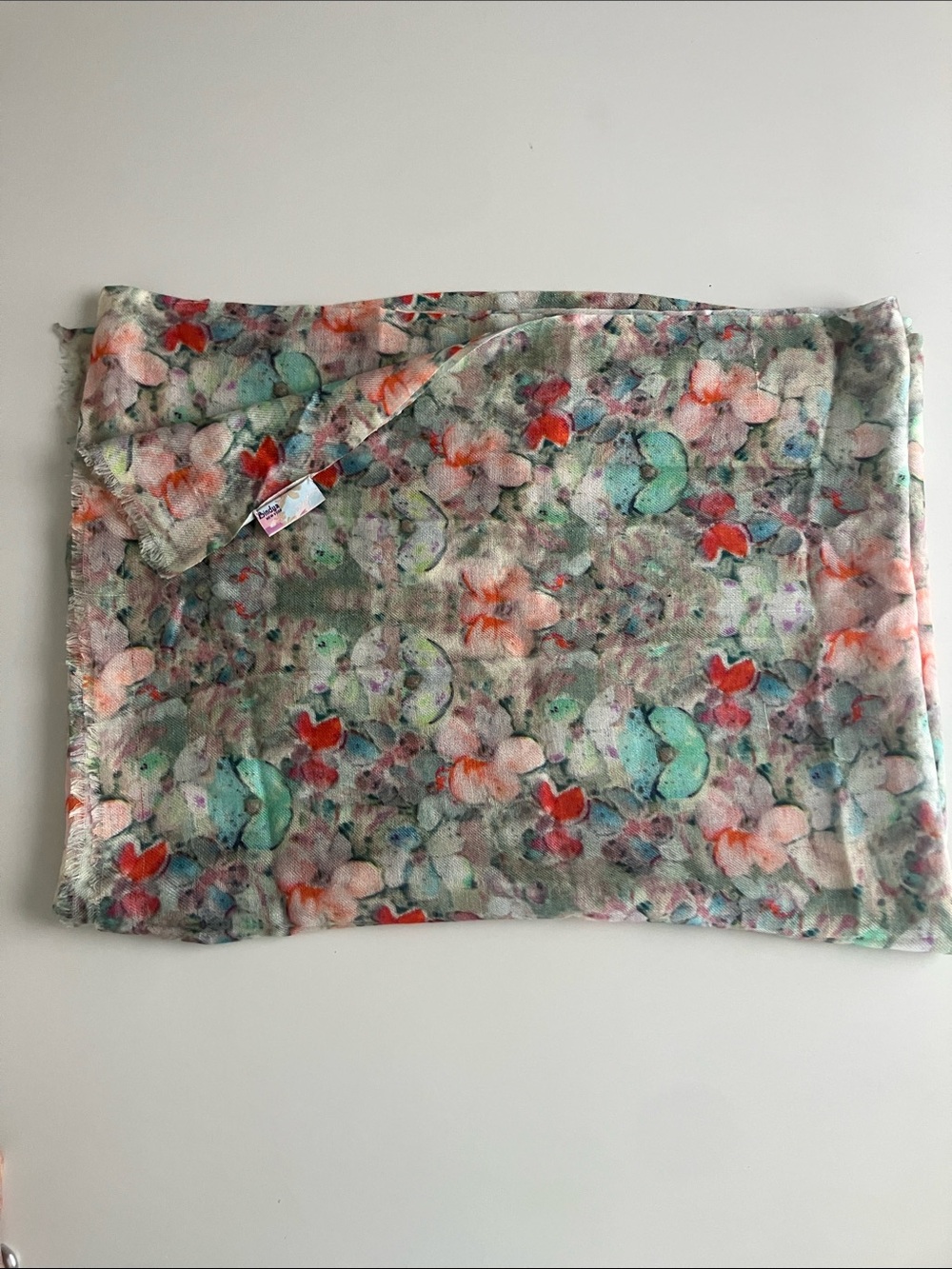 Bindya cashmere and silk scarf